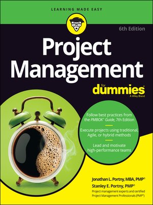 cover image of Project Management For Dummies